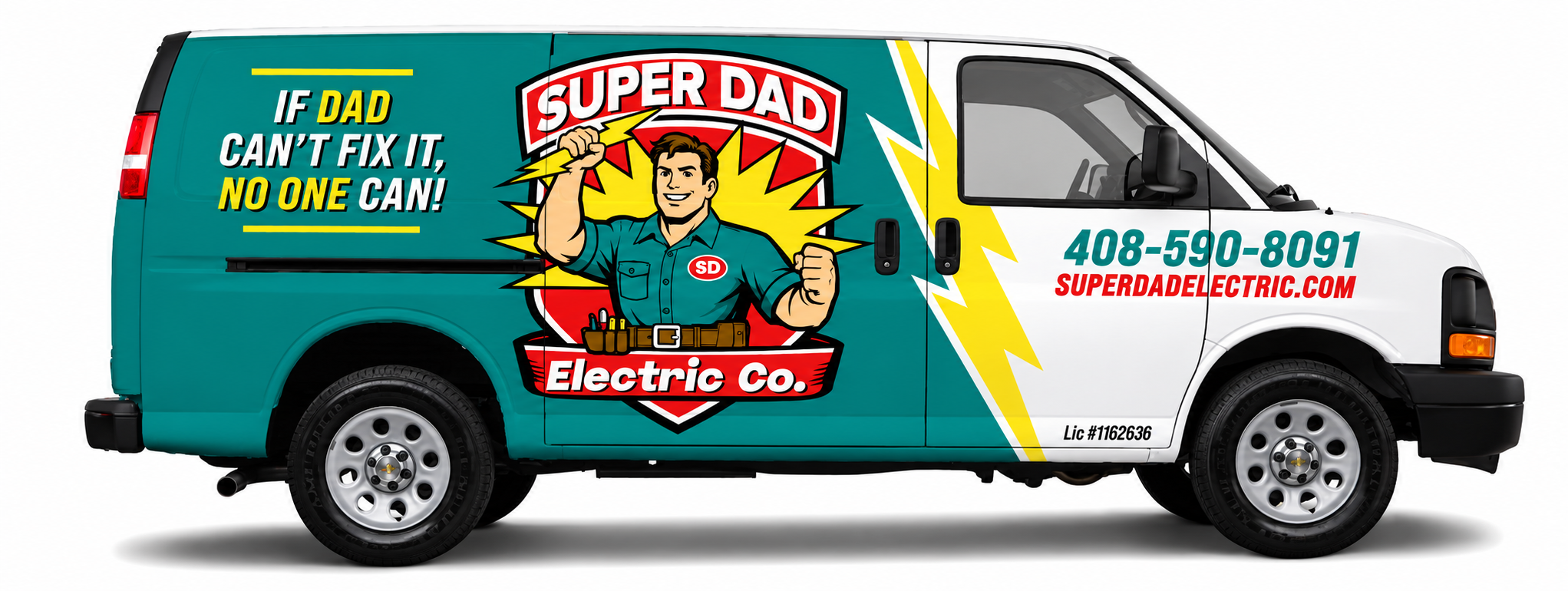 Super Dad Electric Co. logo